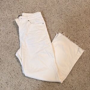 H & M White Jeans
